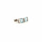 Boucles d'oreilles Puces d'oreilles Or Blanc & Aigue Marine 58 Facettes 2-D1BO-GS35690