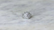 Bague 52 Bague Dôme Art Deco Diamants 58 Facettes
