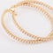 Boucles d'oreilles Créoles en diamants sur or jaune 58 Facettes 1