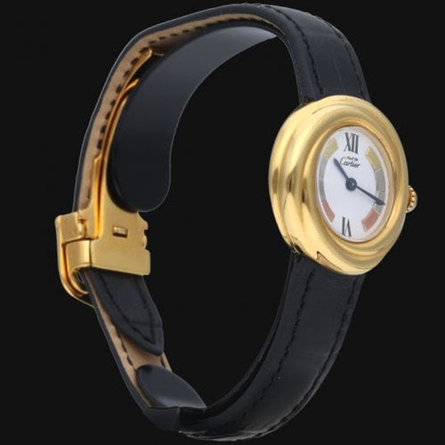 Montre Cartier Montre Must De Cartier Vermeil 58 Facettes MT39186