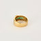 Bague 54 Bague or jaune et émeraudes 58 Facettes DIE1133