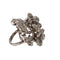 Bague 52 BAGUE DE STYLE RÉTRO EN OR 18 KT DES ANNÉES 1940-1945 AVEC DIAMANTS 58 Facettes Q314B(816)