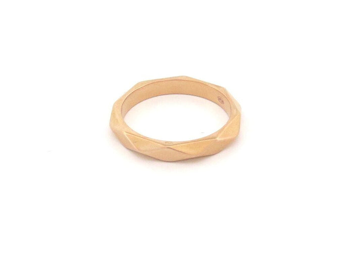 Bague 51 bague BOUCHERON alliance facette or rose 1 diamant 58 Facettes 262050