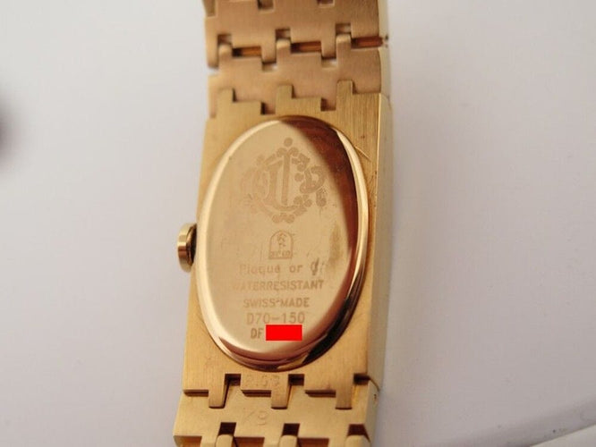 Montre montre miss dior 23 mm plaque or jaune quartz 58 Facettes 258790