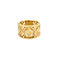 Bague 51.5 BAGUE AJOURÉE OR JAUNE. 58 Facettes 240031
