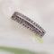 Bague 52 Bague jonc triple rang diamants 58 Facettes 20-040