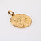 Pendentif Médaille ronde Saint Christophe or jaune 58 Facettes CVP113