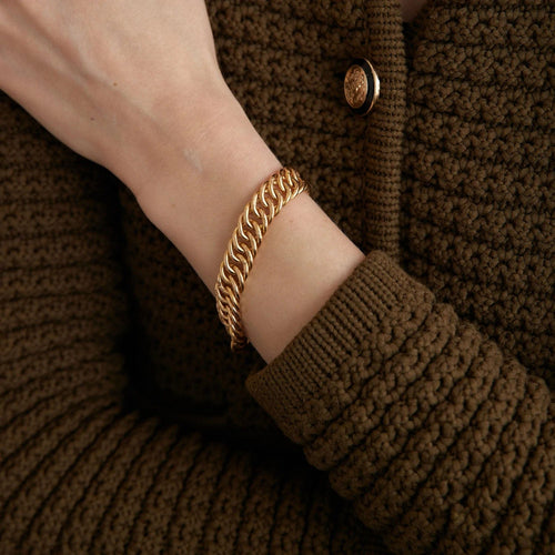 Bracelet Bracelet Or Jaune Maille Gourmette 58 Facettes