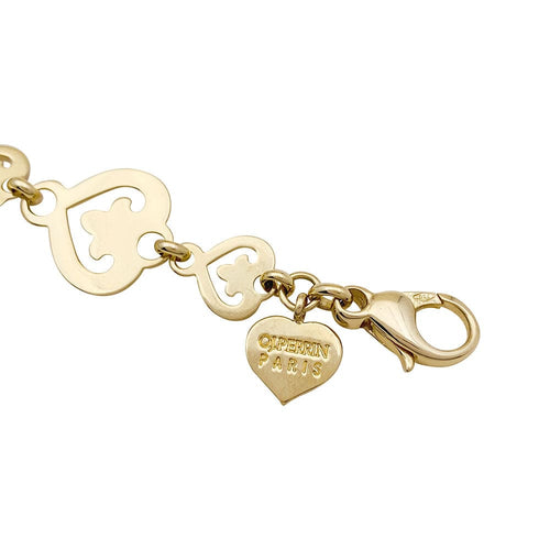 Bracelet Bracelet O.J. Perrin "Coeur Légende" or jaune. 58 Facettes 33808