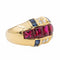 Bague 53 Bague Cocktail Or jaune Rubis 58 Facettes 3017710RV