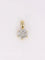 Pendentif Pendentif marguerite vintage diamants 0,2 ct 58 Facettes J408