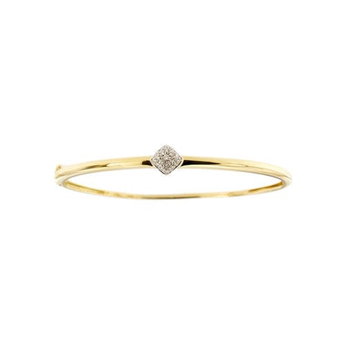 Bracelet Bracelet rigide avec diamants 58 Facettes 36554