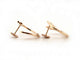 Boucles d'oreilles boucles d'oreilles DINH VAN creoles pulse or rose 58 Facettes 259886