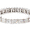 Bague 54 Bague Alliance Or blanc Diamant 58 Facettes 3256629CN