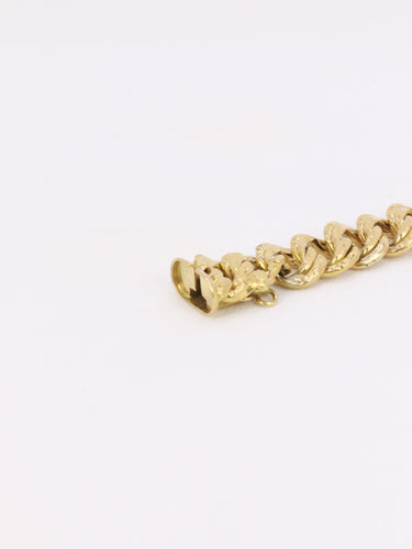 Bracelet Bracelet maille américaine or jaune 1,2 cm 58 Facettes 1190.2