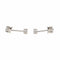 Boucles d'oreilles Boucles d'oreilles Puces Or blanc Diamant 58 Facettes 2854082CN
