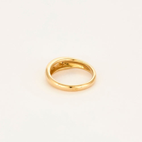 Bague 52.5 Bague Jonc or jaune, diamant Marquise 58 Facettes 1
