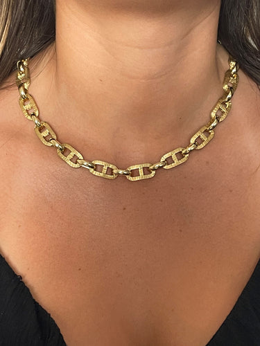 Collier Collier Maille marine Or jaune 58 Facettes 1680813CN