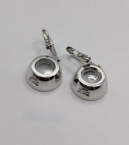 Boucles d'oreilles Boucles d'oreilles CHOPARD Happy Diamonds en or gris et diamants 58 Facettes