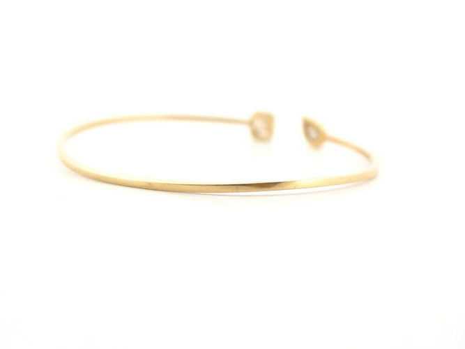 Bracelet bracelet MESSIKA jonc flex my twin toi & moi or jaune 18k diamants 0.3 ct 58 Facettes 265899