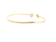 Bracelet bracelet MESSIKA jonc flex my twin toi & moi or jaune 18k diamants 0.3 ct 58 Facettes 265899