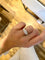 Bague 52 Bague bandeau Cinq Diamants 58 Facettes