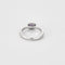 Bague 53 Bague or gris et améthyste 58 Facettes BIA09142