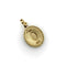 Pendentif Pendentif Orly Marcel Lakshmi en or jaune avec halo de diamants 58 Facettes A2001L
