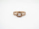 Bague 51 bague MAUBOUSSIN solitaire chance of love n2 or rose & diamants 58 Facettes 259528