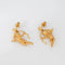 Boucles d'oreilles Boucles d'oreilles pendantes Cupidon Carrera y Carrera en or jaune 18 carats, bijoux signés COA 58 Facettes G13664