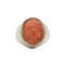 Bague Chevalière corail 58 Facettes REF2223