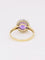 Bague Bague marguerite améthyste ovale diamants 58 Facettes J607