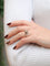 Bague 51 Bague vintage en or blanc, perle de Tahiti et diamants 58 Facettes J137