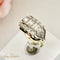 Bague 55.5 Bague Art Déco en or fantastique – style vintage 58 Facettes 2800