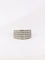 Bague Bague bandeau vintage en or blanc et diamants 58 Facettes J20