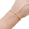 Bracelet Bracelet Messika, "Glam'Azone", or jaune et diamants. 58 Facettes 34025