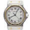 Montre Cartier Montre Santos Ronde Octagon Or Jaune 18K Et Acier 58 Facettes MT42350