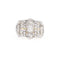 Bague Bague en or jaune avec diamants de 0,93 carat 58 Facettes