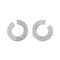 Boucles d'oreilles Boucles d'oreilles Puces Or blanc Diamant 58 Facettes 3230362CN