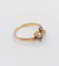 Bague 52.5 Bague antique perles et diamants taille rose en or rose 18k art nouveau 58 Facettes A06321