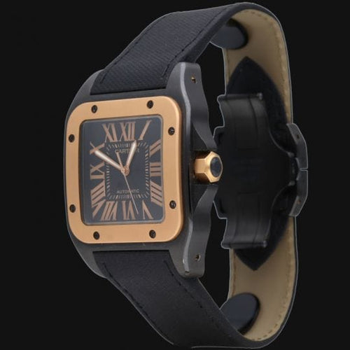 Montre Cartier Montre Santos 100 Xl Pvd 58 Facettes MT42152