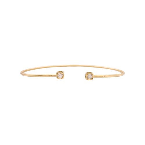 Bracelet Bracelet Dinh Van, "Le Cube Diamant", or jaune, diamants. 58 Facettes 34557