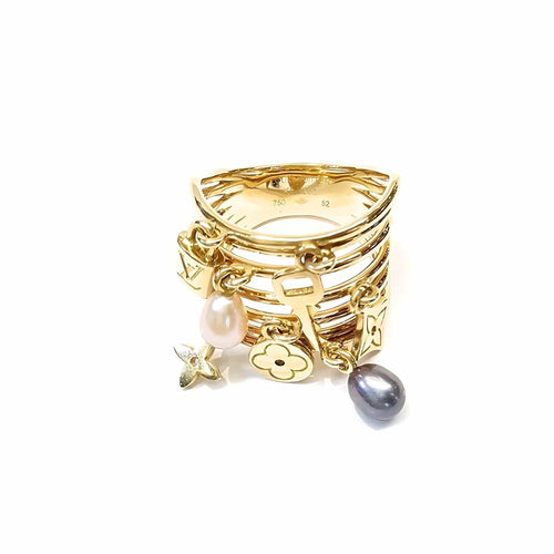 Bague 52 Bague Louis Vuitton Idylle Blossom en or jaune 18 carats - Taille EU52 58 Facettes CAELV-RI-IDBL-YG