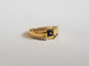 Bague 53 Bague or jaune saphirs et diamants 58 Facettes
