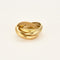 Bague 61 CARTIER - Trinity - Alliance trois ors 58 Facettes ALE3949