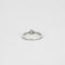 Bague 53 Solitaire en or blanc orné d'un diamant 58 Facettes 517472