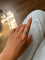 Bague 53 Gold Emerald And Diamond Ring 58 Facettes