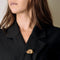Broche Broche à motif de fleur en or jaune et diamant 58 Facettes POI0286