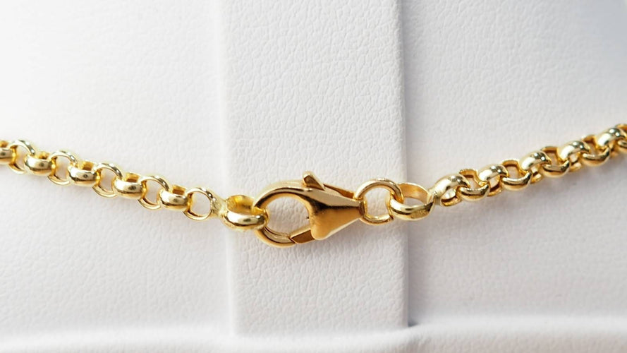 Collier Collier maille jaseron en or jaune 58 Facettes VLFR6343