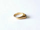 Bague 49 Bague moderniste or jaune et Diamant 58 Facettes